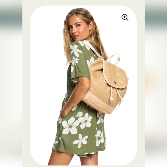 Roxy Handbags - Stylish Tan Backpack for Women